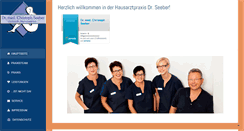Desktop Screenshot of doktor-seeber.de
